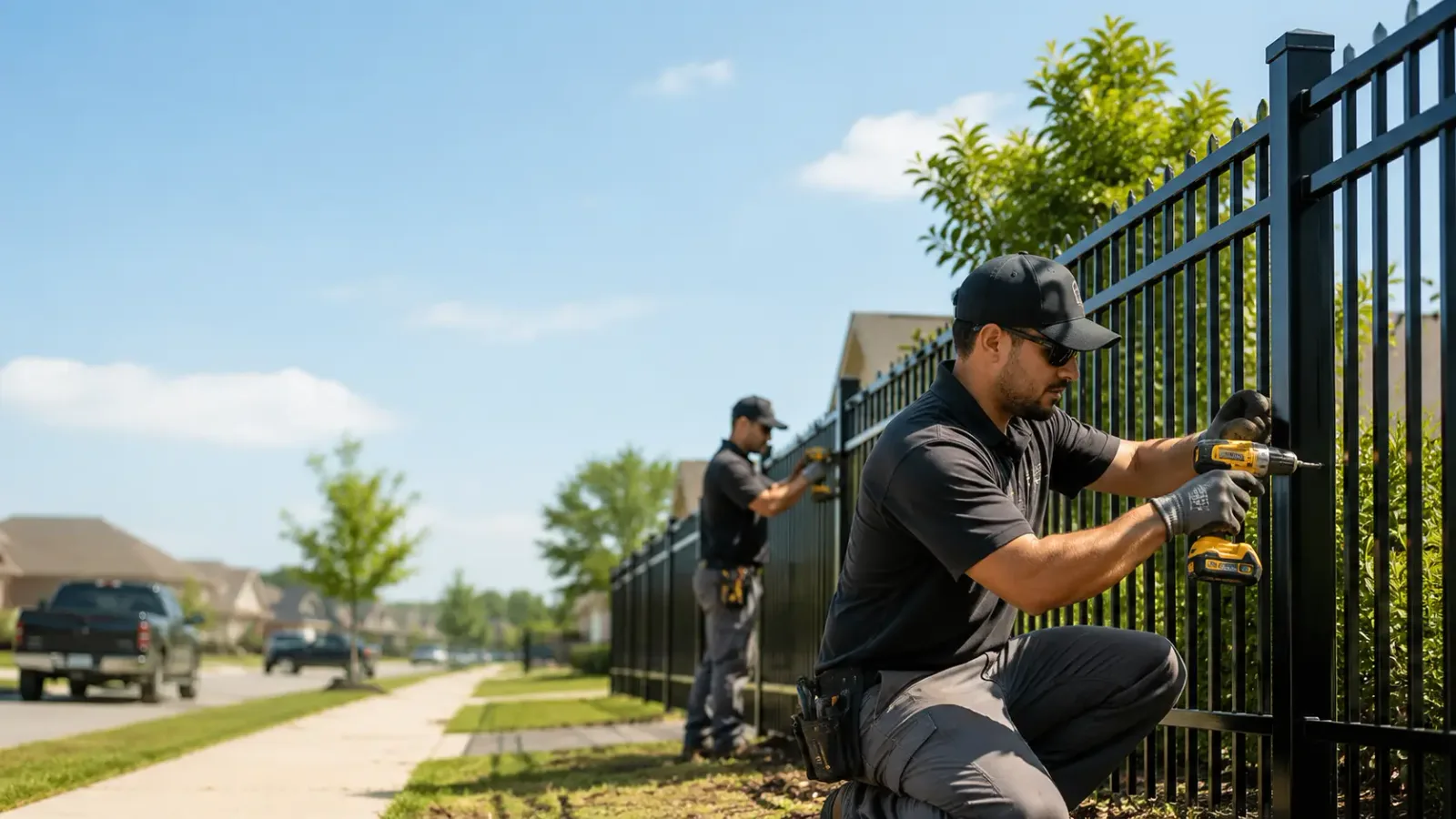 Metal Fence Installation in Calumet, OK